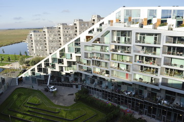 Wall Mural - Apartment building in Copenhagen, Denmark