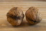 Fototapeta  - Heap of walnuts