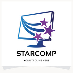 Sticker - Star Labs Logo Design Template Inspiration