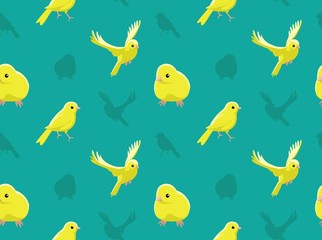 Wall Mural - Bird Domestic Canary Wallpaper