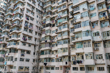 Wall Mural - Old residential building