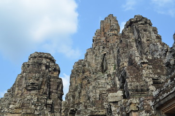 Canvas Print - ancient temple in angkor cambodia