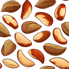 Canvas Print - brazil nut pattern