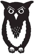 Owl - Retro Ad Art Illustration