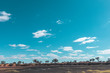 Himmel über der Kalahari
