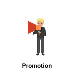 Poster - Promotion color icon. Element of business illustration. Premium quality graphic design icon. Signs and symbols collection icon for websites, web design, mobile app