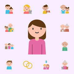 Wall Mural - family, mother cartoon icon. family icons universal set for web and mobile