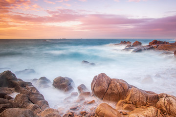 Wall Mural - Sunset at Cobo