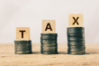 © indysystem - Conceptual about tax benefit or mandatory financial charge.