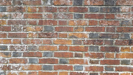 texture of weathered brick stones