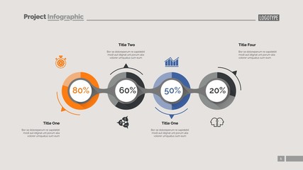 Poster - Business goal achievement slide template