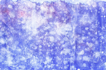 Wall Mural - Abstract watercolor art hand paint on white background. Watercolor background