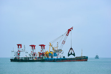 ship in port