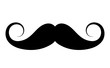 Retro style moustache icon