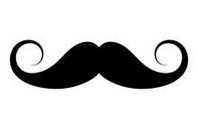 Retro Style Moustache Icon