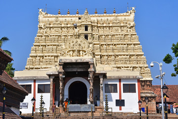  Shri Padmanabhaswamy temple, Trivandrum, Kerala, India