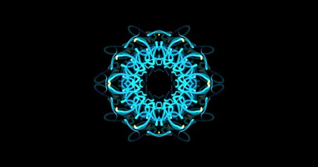 Poster - Abstract graphic structure of many glowing lines and particles. Futuristic connection concept. Creative science, technological background with digital composition. 3D render