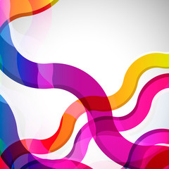 Poster - abstract  background with design elements. vector