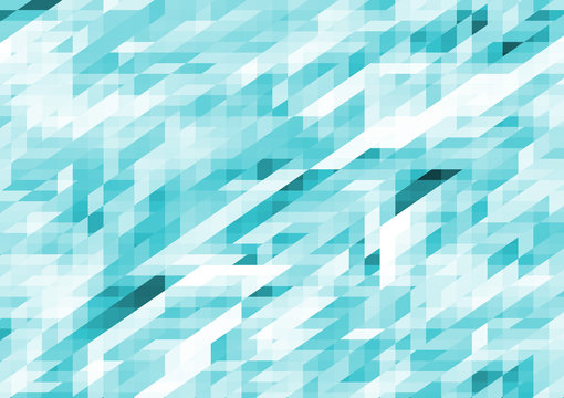 abstract polygon images_whiteblue