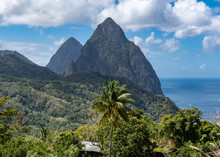 The Pitons St.Lucia Free Stock Photo - Public Domain Pictures