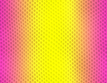 Magenta And Yellow Gradient Snake Skin Pattern, Bubble Scale