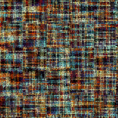 Leinwandbilder - Imitation of a texture of tweed fabric Seamless pattern.