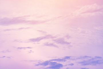 Wall Mural - sun and cloud background with a pastel colour