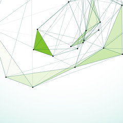 Aufkleber - Abstract background with dotted grid