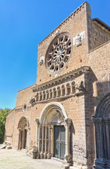 Wall Mural - Santa Maria Maggiore church  - Tuscania - Viterbo Italy