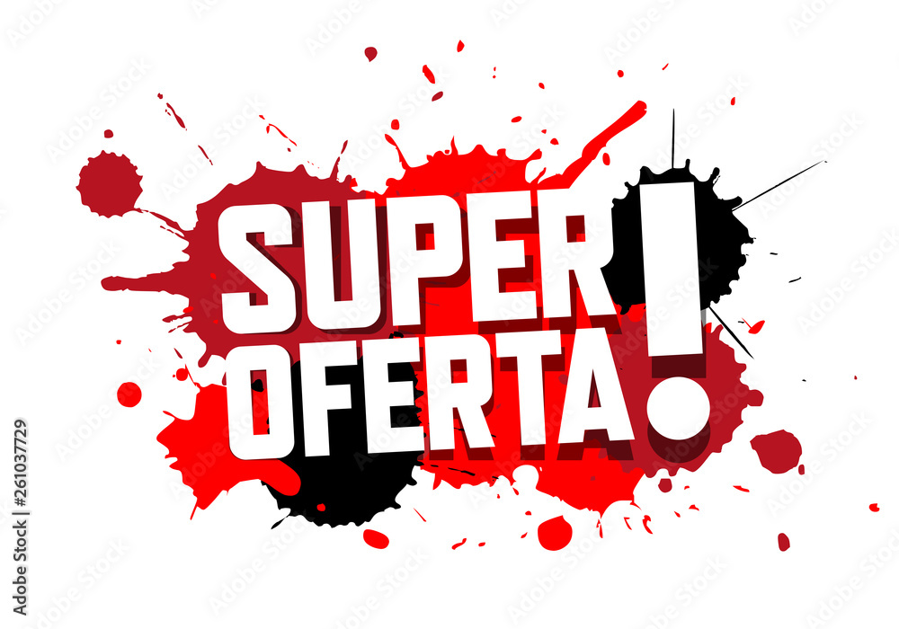 Vettoriale stock di Super oferta | Adobe Stock