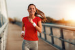 © ivanko80 - Young  woman jogging outdoors