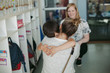 © Rob and Julia Campbell/Stocksy - Boy with mom at school