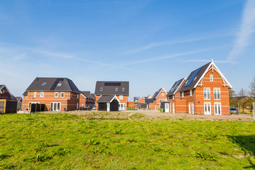 Wall Mural - Modern Dutch houses