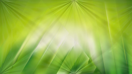 Green Abstract Shiny Background