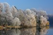 Winter Impressions from Lehnitzsee in Havel Bay near Potsdam (Brandenburg) from December 5, 2016, Germany 