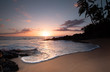 Maui Sunset beach cove 