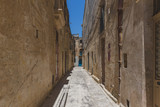 Fototapeta Na drzwi - Empty streets and architecture in Rabat, Malta