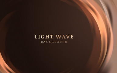 light wave border background