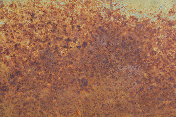 Wall Mural - Rust texture on natural rusted surface