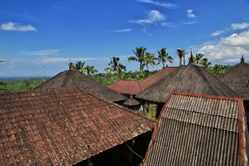 Sticker - Balinese village, Indonesia