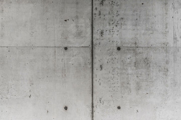 Wall Mural - close-up shot of plain grey concrete wall