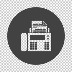 Poster - Fax icon