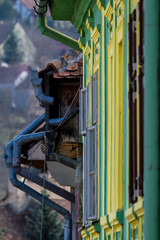 Wall Mural - Window views in Sighisoara, Romania