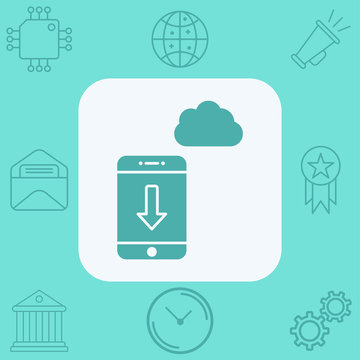 Download vector icon sign symbol