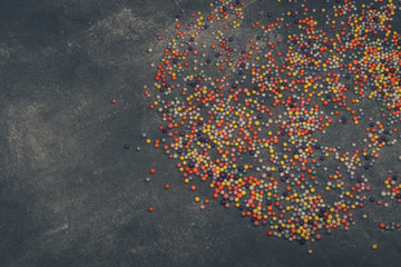 Poster - Colorful bright background, multi-colored balls
