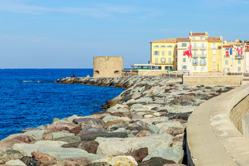 Wall Mural - View of Saint Tropez, France