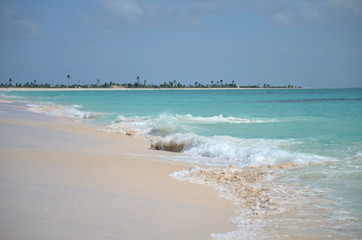 beach on the caribbean sea