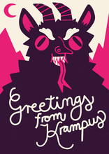 Holiday Greetings From Krampus