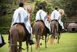 Demonstration of the Peruvian Paso horse mounted by his chalan