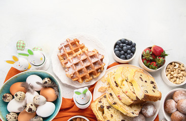 Poster - Festive Easter table setting